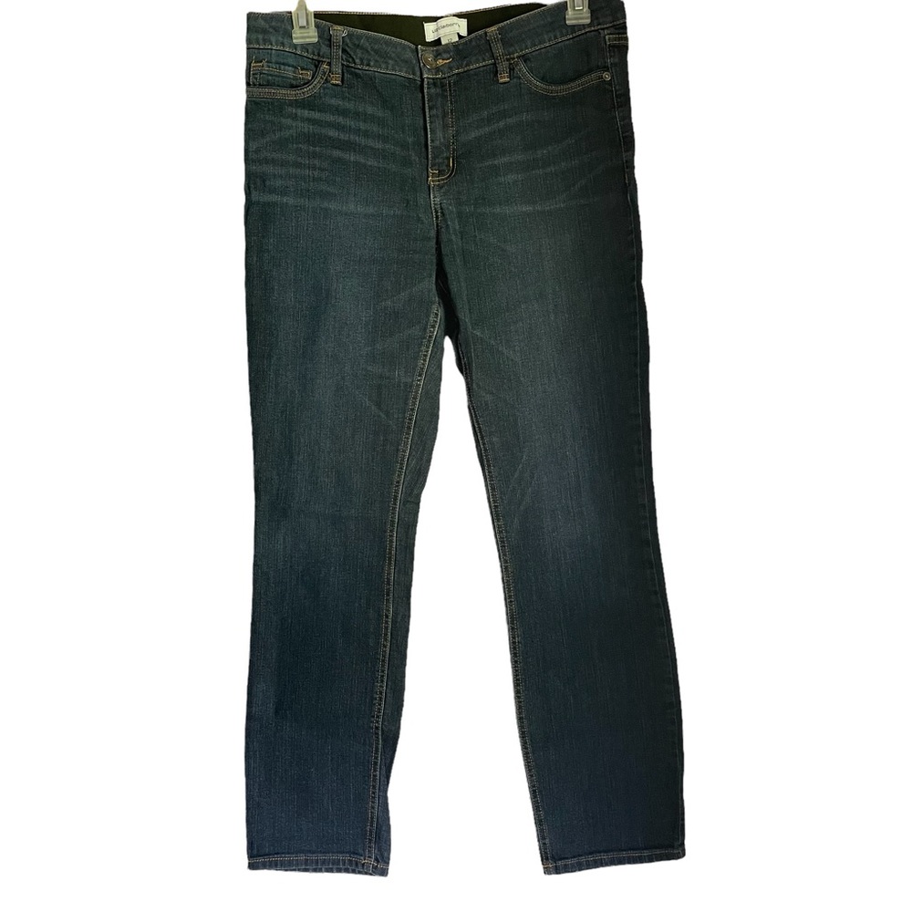 Liz Claiborne Stretch Denim Jeans In Excellent Condition Size 12